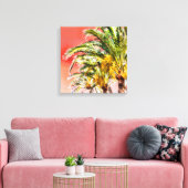 PixDezines Date Palms/Sunset Sky Leinwanddruck (Insitu (Wohnzimmer))