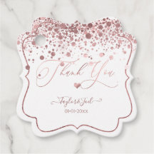 PixDezines Dazzled Faux-Roségold-Konfetti + Herz