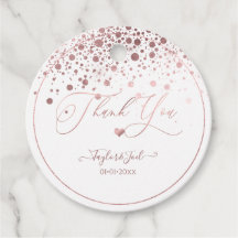 PixDezines Dazzled Faux-Roségold-Konfetti + Herz