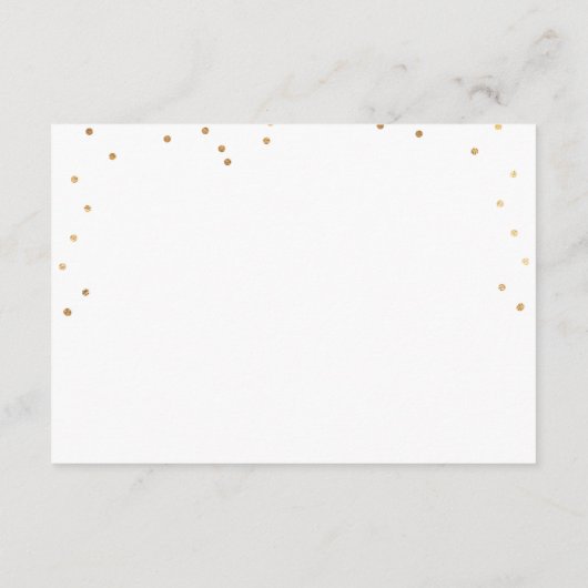 PixDezines Dazzled/Imitats Golddetails/Umschließun Begleitkarte (Rückseite)