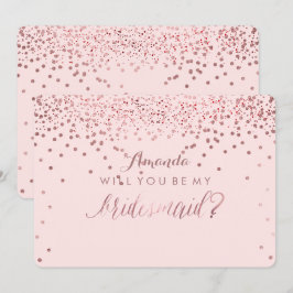 PixDezines Dazzled Rose Gold wird Sie.. Braut Einladung