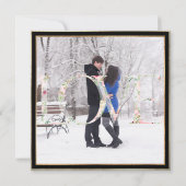 PixDezines DELICATE LIEBE IMITATS GOLD|BOTANICA Save The Date (Rückseite)