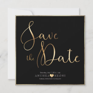 PixDezines DELICATE LIEBE IMITATS GOLD BOTANICA Save The Date