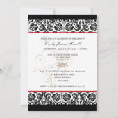 PixDezines DESIREE DAMASK/DIY-ABSCHLUSS Einladung (Rückseite)