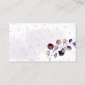 PixDezines Diaper Raffle Gum Eukalyptus Platzkarte (Rückseite)