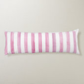 PixDezines Digital Watercolor/Adj.Streifen Seitenschläferkissen (Rückseite)