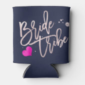 PixDezines DIY Color Blush Pink Bride Stamm Dosenkühler (Vorderseite)