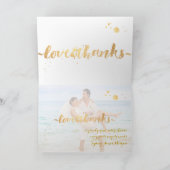 PixDezines DIY color/dazzel/gold specks/danke Dankeskarte (Innenseite)