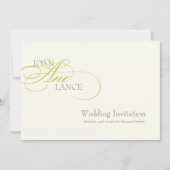 PixDezines DIY color.. extravaganter Schriftart... Einladung (Vorderseite)