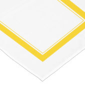 PixDezines DIY Color/Lemon Zest-Akzent Kurzer Tischläufer (Ecke)