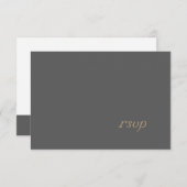 PixDezines DIY color+Schriftartes/uAwg vorlage/ash RSVP Karte (Vorne/Hinten)