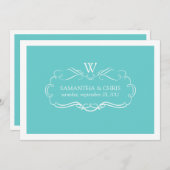 PixDezines DIY-Farb-/Nouveau-Rollen Einladung (Vorne/Hinten)