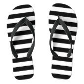 PixDezines DIY Farbanpassbare Streifen Badesandalen (Fußbett)