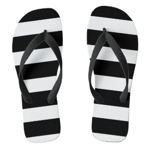 PixDezines DIY Farbanpassbare Streifen Badesandalen
