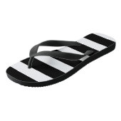 PixDezines DIY Farbanpassbare Streifen Badesandalen (Schrägansicht)