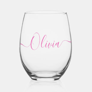 PixDezines DIY Farbe Custom Wine Tumbler Weinglas Ohne Stiel
