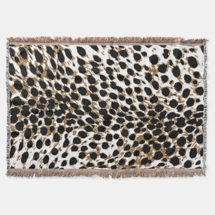 PixDezines DIY Farbe/Geparddruck Decke