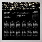 PixDezines DIY Farbe/Lichterketten/Sitzdiagramm Poster (Vorne)