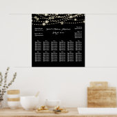 PixDezines DIY Farbe/Lichterketten/Sitzdiagramm Poster (Küche)