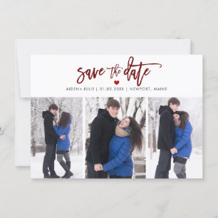 PixDezines DIY Farbe Moderne Pinsel Schrift Save The Date