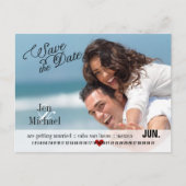 PixDezines DIY Farbe/Save the Date/Kalender Ankündigungspostkarte (Vorderseite)