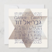 PixDezines DIY Farbe/Typografie/Bar mitzvah Einladung (Rückseite)