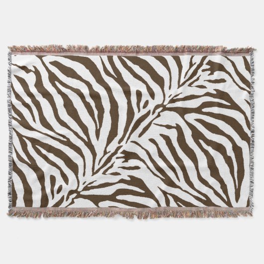 PixDezines DIY Farbe/Zebra Druck Decke (Vorderseite)