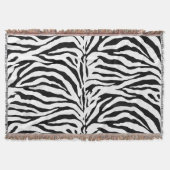 PixDezines DIY Farbe/Zebra Druck Decke (Vorderseite)