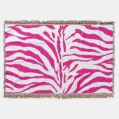 PixDezines DIY Farbe/Zebra Druck Decke (Vorderseite)