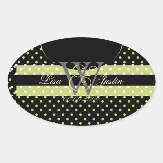 PIxDezines DIY Farben, Dots u.a. Ovaler Aufkleber (Vorderseite)