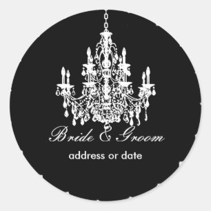 PixDezines diy Farben, Kronleuchter/2 Farben Runder Aufkleber