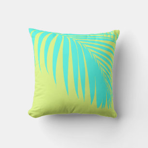 PixDezines DIY Farben Palm Fronds+Hintergrund Kissen