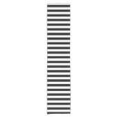 PixDezines DIY Farbverstellbare Streifen Kurzer Tischläufer (Vorderseite)