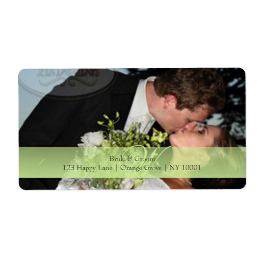 PixDezines DIY Foto-Adressetiketten (Vorne)