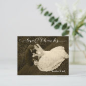 PixDezines DIY Foto vielen Dank Postkarte (Stehend Vorderseite)