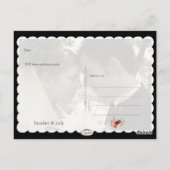 PixDezines DIY Foto vielen Dank Postkarte (Rückseite)