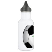 PixDezines DIY Fußball Edelstahlflasche (Links)