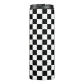 PixDezines DIY Hintergrund/geprüft Thermosbecher (Rückseite)