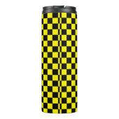 PixDezines DIY Hintergrund/geprüft Thermosbecher (Rückseite)