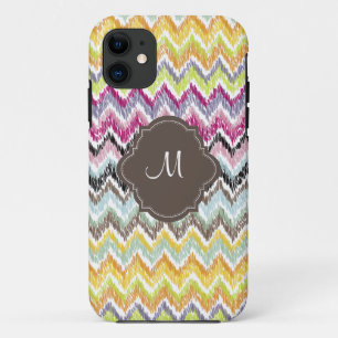 PixDezines diy Hintergrundfarbe/Ikat Chevron Case-Mate iPhone Hülle