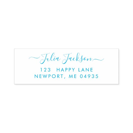 PixDezines DIY Script-Rücksendeadresse Permastempel (Design)