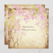 PixDezines DIY Vintag+floral Save The Date (Vorne/Hinten)