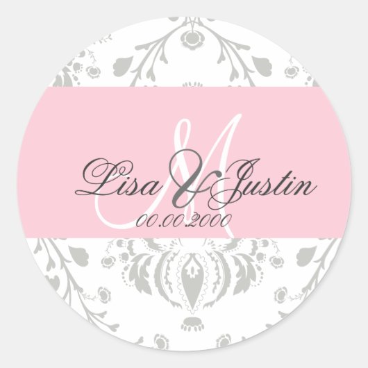 PixDezines Dolcé-Gaumenfarbe Runder Aufkleber (Vorderseite)