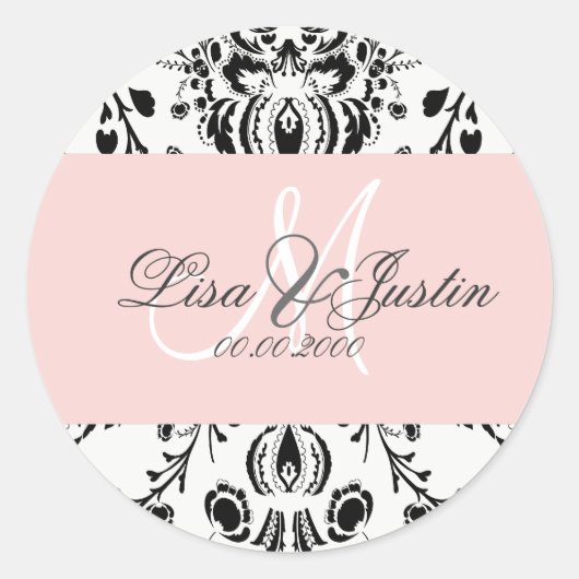 PixDezines Dolcé-Gaumenfarbe Runder Aufkleber (Vorderseite)