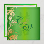 PixDezines Doppelglücklichkeit, chinesische Hochze Einladung (Vorne/Hinten)