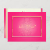 PixDezines Double Happiness, RSVPs für 12x18 Invit RSVP Karte (Vorne/Hinten)