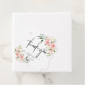 PixDezines Dusty Rose Vielen Dank Signature Script Geschenkanhänger (Beispiel)