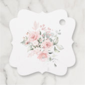 PixDezines Dusty Rose Vielen Dank Signature Script Geschenkanhänger (Rückseite)