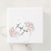 PixDezines Dusty Rose Vielen Dank Signature Script Geschenkanhänger (Beispiel)