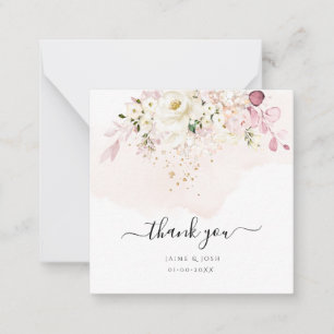 PixDezines Elegant H2 Ice Blush Hyde Cream Rosen Mitteilungskarte